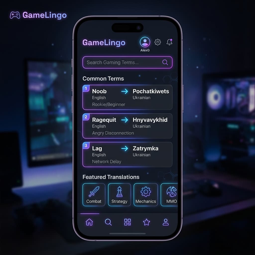 GameLingo Translation Engine